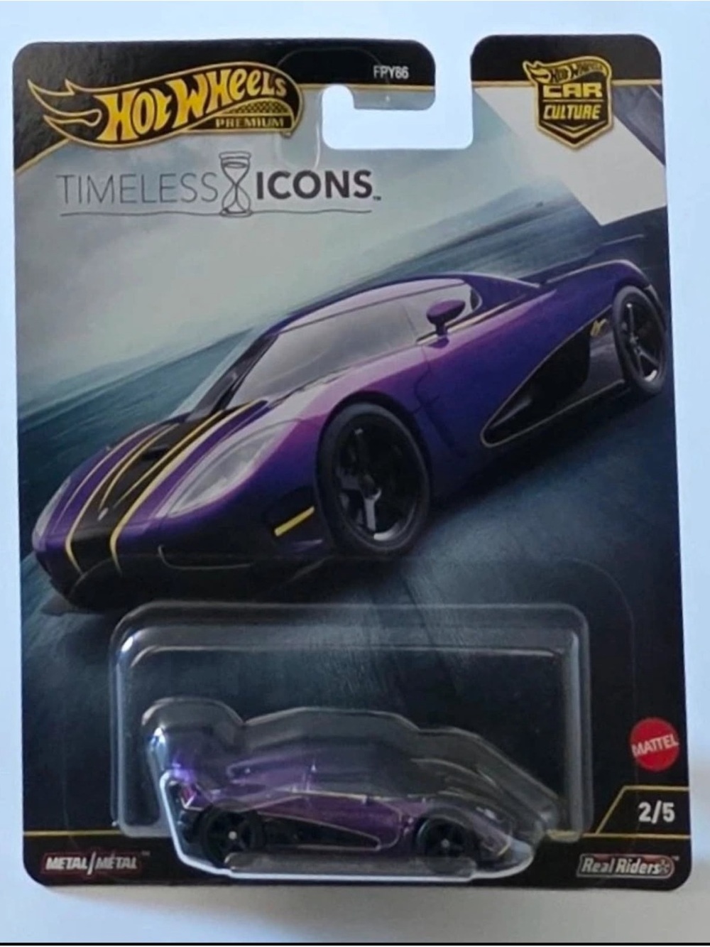2025 Hot Wheels Koenigsegg Agera R Purple
